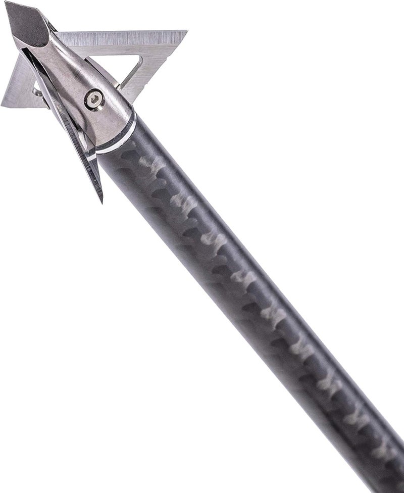 Muzzy Store Trocar Crossbow Archery Arrow Broadhead 100 or 125 Grain - 3 Pack - Image 3